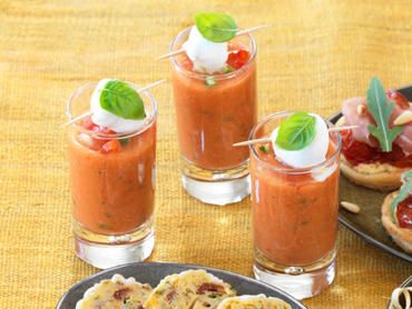 Verrine de gaspacho