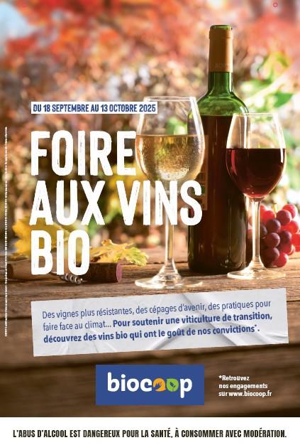 Foire aux vins bio 2025