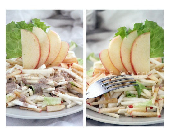 Salade Crue de Pommes et Céleri Rave Salade Crue de Pommes et Céleri Rave