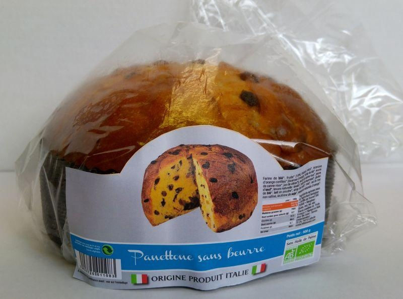 Panettone sans beurre 500g